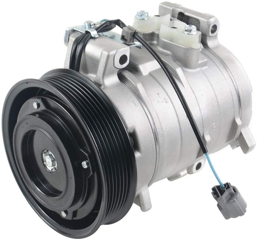 CO 28003C AC Compressor with Clutch for 2003 2004 2005 2006 2007 Honda Accord L4 2.4L 38810-RAA-A01 38810RAAA01 GELUOXI