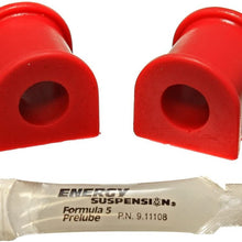 Energy Suspension 8.5132R 18mm Rear Sway Bar Bushing Set for TC
