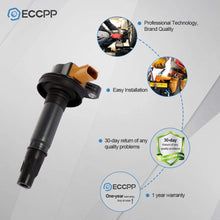 ECCPP Portable Spare Car Ignition Coils Compatible with Ford Explorer/F-150/ Flex/Police Interceptor/Police Interceptor Utility/Taurus Lincoln MKT 2011-2015 Replacement for UF646 DG549(Pack of 6)