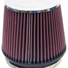 K&N Universal Clamp-On Air Filter: High Performance, Premium, Washable, Replacement Engine Filter: Flange Diameter: 6 In, Filter Height: 6 In, Flange Length: 1 In, Shape: Round Tapered, RC-4940