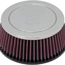 K&N Universal Clamp-On Air Filter: High Performance, Premium, Washable, Replacement Filter: Flange Diameter: 4 In, Filter Height: 2.75 In, Flange Length: 0.75 In, Shape: Round Tapered, RC-9500