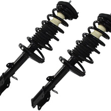 DTA 50088 Front Complete Strut Assemblies With Springs and Mounts Ready to Install OE Replacement 2-pc Pair Fits 1993-2002 Toyota Corolla, 1998-2002 Chevrolet Prizm