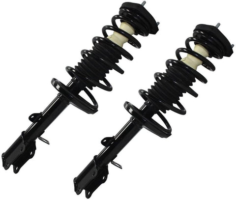DTA 50088 Front Complete Strut Assemblies With Springs and Mounts Ready to Install OE Replacement 2-pc Pair Fits 1993-2002 Toyota Corolla, 1998-2002 Chevrolet Prizm