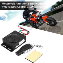 Terisass Motorcycle Anti-Theft Security System Universal 9-16V Anti-Theft Security Alarm System with Remote Control ABS Scooter Motorcycle Accessories