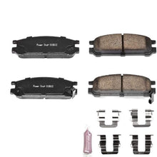 Power Stop Z23-471, Z23 Evolution Sport Carbon-Fiber Ceramic Rear Brake Pads