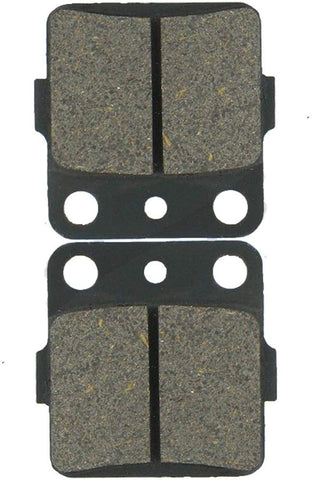 Brake Pads Yamaha GRIZZLY 600 METALLIC SILVER YFM660FPS YFM 660 FPS 2002 Front Brakes 4WV-W0045-00