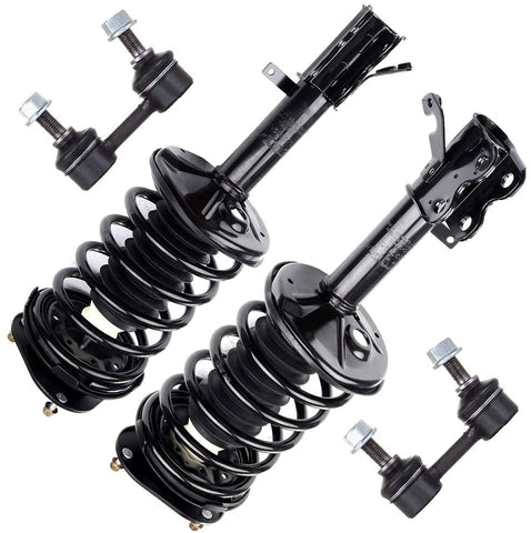 Aintier Strut and Suspension kit Front Strut Spring Assembly Stabilizer Bar Link Kit Replacement for 1993-2002 for Toyota Corolla