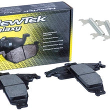 DK1280-1 Front Brake Rotors and Ceramic Pads and Hardware Set Kit