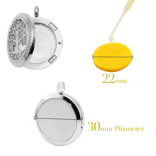 RoyAroma 22mm Replacement Refill Pads(60PCS) for 30mm Stainless Steel Essential Oil Diffuser Necklace Pendant Locket Car Diffuser-12 Colors, 6/7 Inch Diameter
