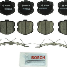 Bosch BC1419 QuietCast Premium Ceramic Disc Brake Pad Set For 2006-2013 Chevrolet Corvette; Front