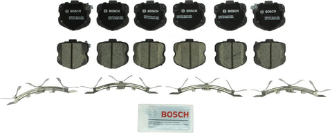 Bosch BC1419 QuietCast Premium Ceramic Disc Brake Pad Set For 2006-2013 Chevrolet Corvette; Front