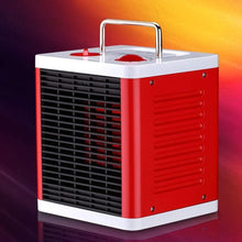 Zyyqt Fan Heaters Ceramic， Fan Heater 750W-1500W – PTC Heat Temperature Adjustment Ideal for Small Rooms, Caravans and Garages, Wide Handle