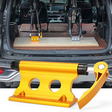 GrmeisLemc Bike Fixing Rack,Bike Bicycle Front Fork Quick-Release Car SUV Carrier Alloy Block Mount Rack