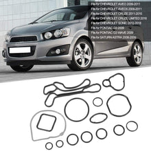 Hlyjoon 15 Pcs Engine Oil Cooler Gasket Seal O-Ring 55354071 Engine Oil Cooler Gasket Seal Repair Kit Fits for Chevrolet