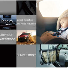Motrobe Tesla Model 3 Model Y Door Seal Kit Soundproof Rubber Weather Draft Wind Noise Reduction Kit Model 3 Accessories