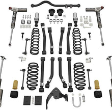 TeraFlex 1233033 JK 2dr: 3” Alpine RT3 Short Arm Suspension System & Falcon 3.3 Fast Adjust, 0