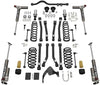 TeraFlex 1333033 JK 4dr: 3” Alpine RT3 Short Arm Suspension System & Falcon 3.3 Fast Adjust, 0