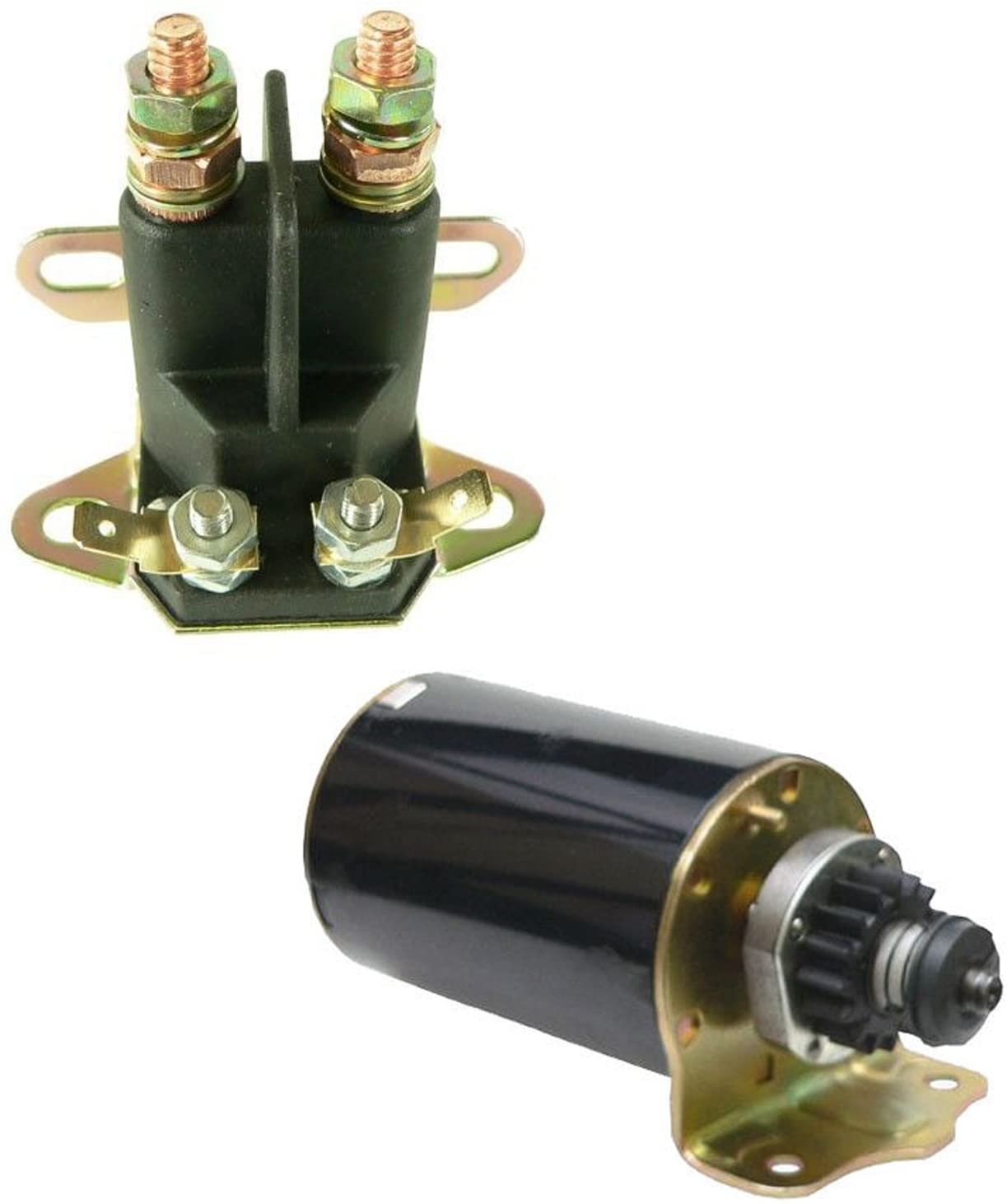 NEW Starter + SOLENOID Replacement For BRIGGS & STRATTON 31C707 31D707 31D777 31E777 31F707
