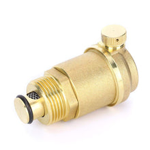 PQ-4 Male Threaded Exhaust Valve, Automatic Air Conditioning Vent Valve Needle Type - Brass(3/4")