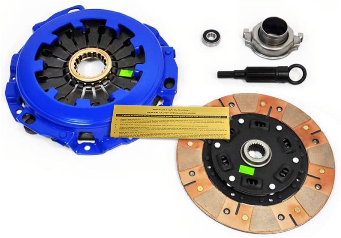 EF MULTI-FRICTION CLUTCH KIT FOR JDM EURO IMPREZA GT WRX 2.0L TURBO EJ20 VERSION 1-9