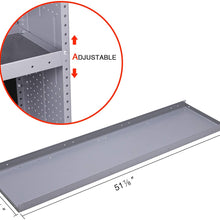 AA-Racks P-SH-4605-Tray for SH-4605(52" W 46" H) Shelf Unit Shelf Accessories Grey