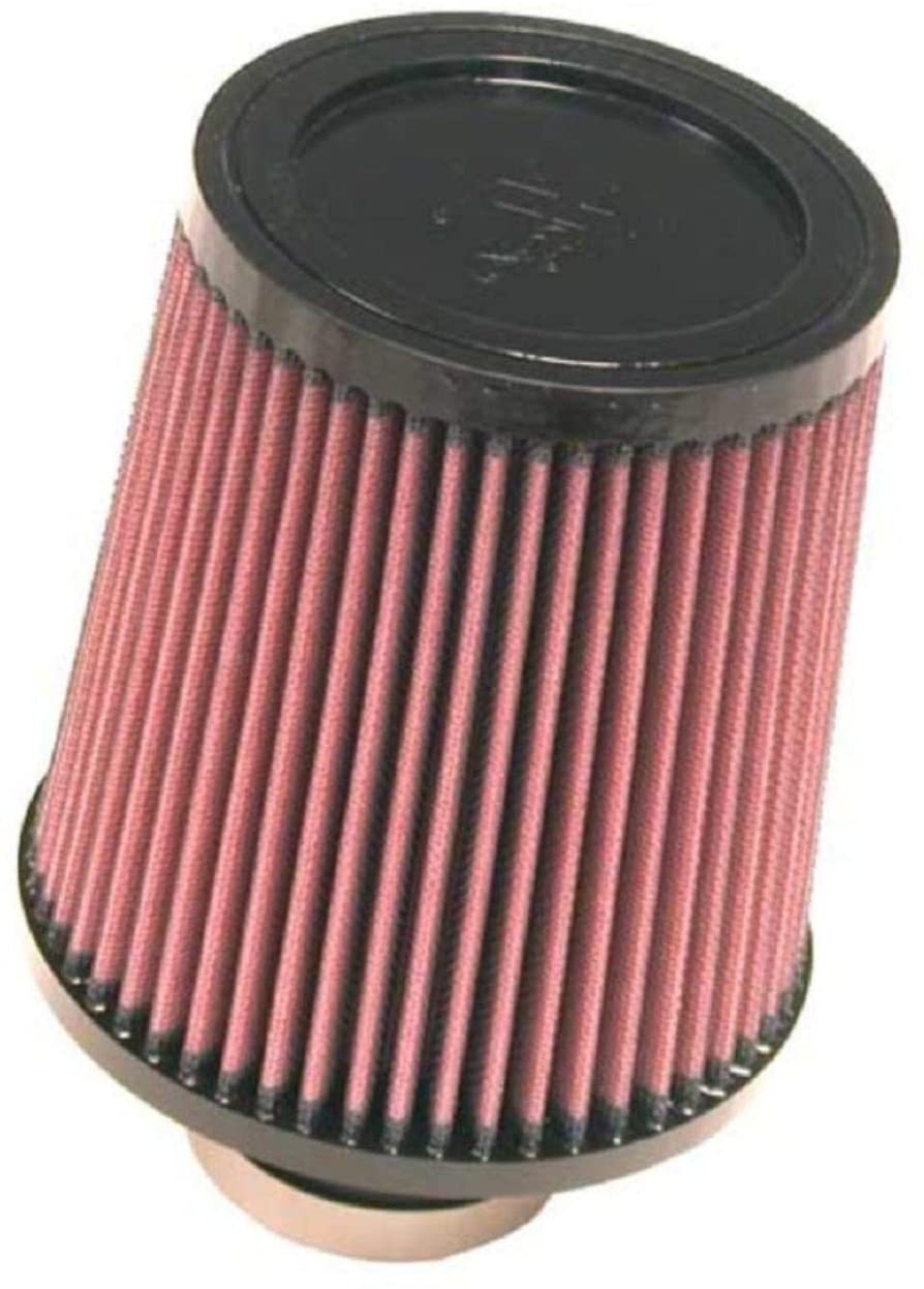 K&N Universal Clamp-On Air Filter: High Performance, Premium, Washable, Replacement Filter: Flange Diameter: 2.5 In, Filter Height: 6.5 In, Flange Length: 2 In, Shape: Round Tapered, RU-4860