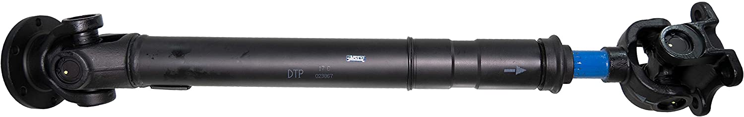 APDTY 300009 Front Propeller Drive Shaft Fits 2001-2007 Dodge Dakota 01-03 Durango 2006 Mitsubishi Raider (Upgraded Dual U-Joint Design; Auto-Trans & 4x4 Only; Replaces 52853431AA, 52853432AA)