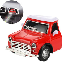 Wellborn Car Perfume Diffuser Air Freshener Car Aromatherapy Essential Oil Diffuser Metal Car Diffuser with LED Light