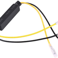 Terisass LED Load Resistor Motocycle LED Light Resistance Decoder Pair of 21W Error Free Anti Flickering Resistor Decoder