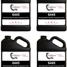 SEMI-SYNTHETIC PORTABLE COMPRESSOR FLUID 4 GALLONS
