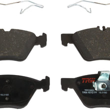 TRW Black TPC0853 Premium Ceramic Front Disc Brake Pad Set for select Mercedes-Benz C, E and S-class, and Chrysler Crossfire model