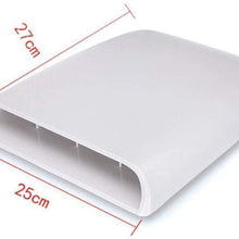 Universal Car Bonnet Hood Scoop Air Flow Intake Vent Cover Decorative Hood Scoop (Color : White) (White)