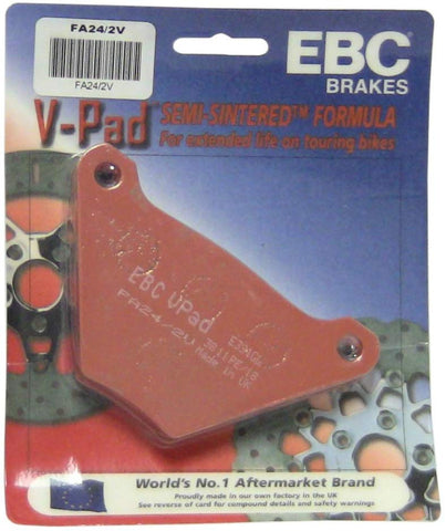 EBC Brakes FA24/2V Semi Sintered Disc Brake Pad