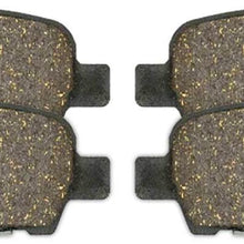 Prime Choice Auto Parts SMK905 New Rear Semi Metallic Brake Pad Set