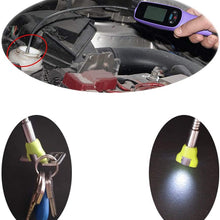 Automobile Fluid Tester Brake Fluid Tester with LED Lights Brake Oil Diagnostic Tools Test Detector for DOT3 DOT4 DOT5