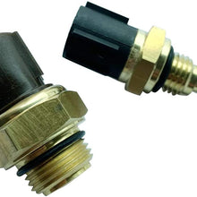 37760-P00-003 37870-PJ7-003 2Pcs Coolant Fan Switch and Coolant Temperature Sensor