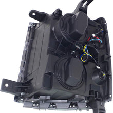 Headlight Compatible with CHEVROLET SILVERADO 1500 2014-2015 RH Assembly Halogen WT/LT Models - CAPA