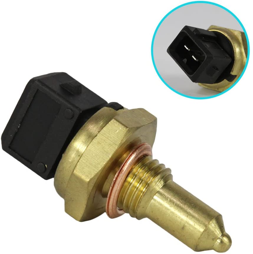 Engine Coolant Temperature Sensor Fit 13621433076 5269870AB for BMW 320i 323ci 325ci 325i 325xi 328ci 328i 330i 330xi 335d 335is 335xi 525i 525xi 528i 528xi 530i 530xi 535i 535xi 540i 545i 550i/DOICOO