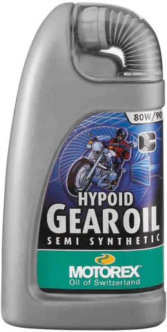 MOTOREX 109902 HYPOID GEAR OIL 80W90 1 LITER SYNTHETIC BLEND
