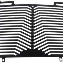 Gazechimp CNC Aluminium Motorcycle Engine Radiator Guard Protector Grille Grill Cover for Honda VFR1200X VFR1200 DCT 12-19 Motorbikes - Black