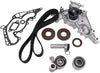 Engine Timing Belt Kit with Water Pump, Fit for Toyota 4Runner Sequoia Tundra & Lexus GS400 LS400 SC400 GS430 LS430 SC430 GS470 LX470 V8 1UZFE 2UZFE 3UZFE Engine, Replace # TKT-021 TKT-001 TCKWP298