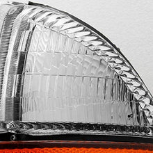 For 1997-2004 Dodge Dakota | 1998-2003 Durango Replacement Textured Len Headlights + Amber Corner Turn Signal Lamp