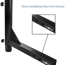 Bolaxin Hitch Mount Flagpole Holder with Anti-Wobble Screws fit for 2 inches Receiver