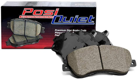 NEW CENTRIC 105.12100 Posi-Quiet Ceramic Brake Pad with Shims