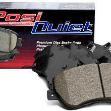 NEW CENTRIC 105.11640 Posi-Quiet Ceramic Brake Pad with Shims