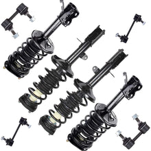 Aintier 8 PCS Strut Suspension kit Front and Rear pair Strut Spring Assembly Stabilizer Bar Link Kit Replacement for 1998-2002 Chevrolet Prizm 1993-1997 Geo Prizm 1993-2002 Toyota Corolla