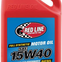 Red Line RED21405 15W-40 Diesel Oil - 1 Gallon Jug