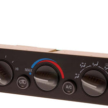 ACDelco 15-72547 GM Original Equipment Heating and Air Conditioning Control Panel with Rear Window Defogger Switch