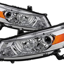 Xtune Projector Headlights for Accord 2 door coupe 2008 2009 2010