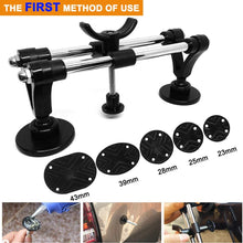 Manelord Auto Body Repair Tool Kit, Car Dent Puller with Double Pole Bridge Dent Puller, Glue Puller Tabs, Glue Shovel for Auto Dent Removal, Minor dents, Door Dings and Hail Damage